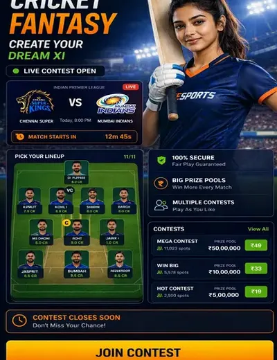Odds96review (odds96 review) fantasy cricket & matchday visual 3